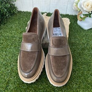 PAUL GREEN
Urban Lug Sole Loafer - Fango Earth Combo women Sz UK 4.5 US 7 NEW